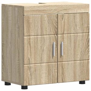 vidaXL Badezimmerschrank-Set TULUM Sonoma-Eiche 60 x 34 x 63 cm