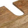 vidaXL Waschbeckenunterschrank 62x33x58 cm Massivholz Mango
