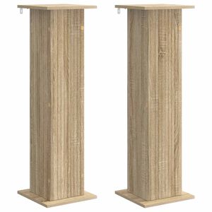 vidaXL Pflanzenst&auml;nder 2 stk. Sonoma-Eiche 30,5 x 30 x 100,5 cm