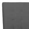 vidaXL Freischwinger 2 Stk. Dunkelgrau Stoff