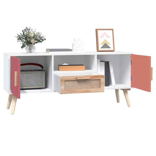 vidaXL TV-Schrank mit Türen 105x30x45 cm Holzwerkstoff