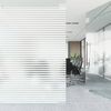 vidaXL Fensterfolie Matt Streifenmuster 90x500 cm PVC