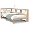 vidaXL Massivholzbett mit Regal ohne Matratze 90x190 cm Kiefer