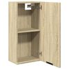 vidaXL Wand-Badschrank Sonoma-Eiche 32x20x67 cm
