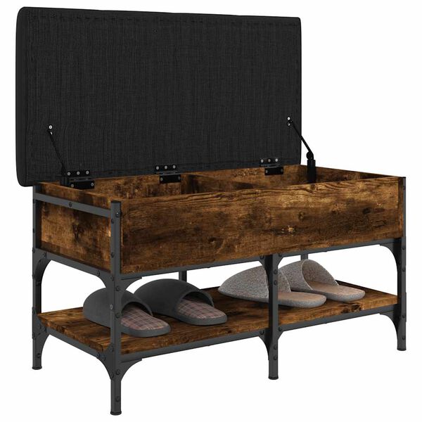 vidaXL Schuhbank R&auml;uchereiche 82x42x45 cm Holzwerkstoff