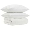 vidaXL G&auml;nsedaunen-Bettdecken-Set 90% FULDA 3 stk. 200 x 240 cm Wei&szlig;