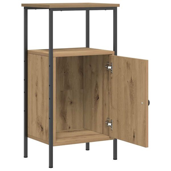 vidaXL Nachttisch Artisan-Eiche 41x31x80 cm Holzwerkstoff