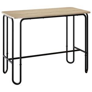 vidaXL Esstisch 100 x 50 x 75 cm Holzwerkstoff Sonoma-Eiche
