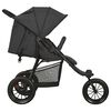 vidaXL Kinderwagen Anthrazit Stahl