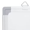 vidaXL Magnetisches Whiteboard Klappbar 120x80x1,7 cm Aluminium