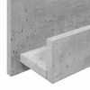 vidaXL Magazinregal Beton Grau 43 x 11 x 102 cm Holzwerkstoff