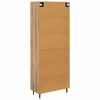 vidaXL Highboard mit Schubladen 2 pcs Artisan-Eiche Holzwerkstoff