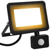 vidaXL LED-Fluter mit Sensor 30 W Warmwei&szlig;