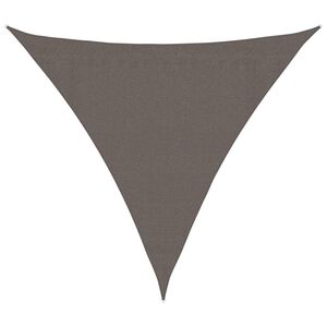 vidaXL Sonnensegel HDPE Dreieckig 3,6x3,6x3,6 m Anthrazit