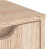 vidaXL Sideboard VISNES Sonoma-Eiche 60x40x73 cm Holzwerkstoff