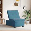 vidaXL Schlafsofa Blau 194 x 67 x 82 cm Samt
