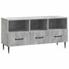 vidaXL TV-Schr&auml;nk Betongrau 102 x 34,5 x 50 cm Holzwerkstoff