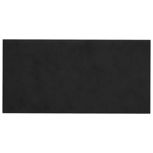vidaXL Wandkopfteilen 12 stk. Schwarz Samt
