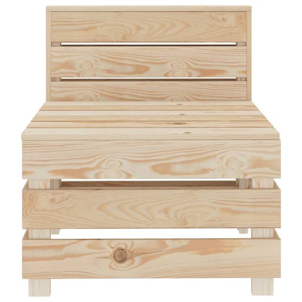 vidaXL Garten-Palettensofa Holz