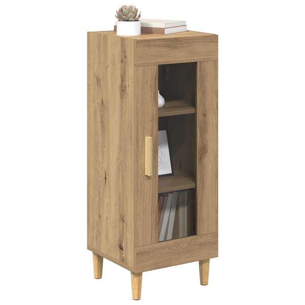 vidaXL Sideboard Artisan-Eiche 34,5 x 32,5 x 90 cm Holzwerkstoff