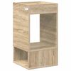 vidaXL Beistelltisch Sonoma-Eiche 30 x 30 x 56 cm Holzwerkstoff