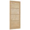 vidaXL Interior T&uuml;r 93 x 211 cm Sperrholz Natur