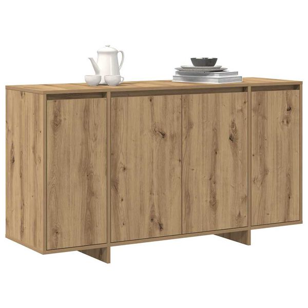 vidaXL Sideboard Artisan-Eiche 135 x 41 x 75 cm Holzwerkstoff