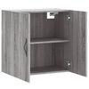 vidaXL Wandschrank Grau Sonoma 60x31x60 cm Holzwerkstoff