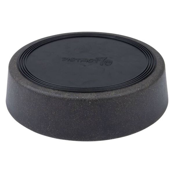 DISTRICT70 Anti-Schling-Napf f&uuml;r Hunde Bambus 28 cm Dunkelgrau