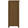 vidaXL Sideboards 2 Stk. Honigbraun 40x35x80 cm Massivholz Kiefer