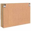 vidaXL Spiegelschrank Artisan-Eiche 80 x 17 x 55 cm Holzwerkstoff