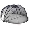 vidaXL Poolzelt Kuppel 538 x 440 x 204 cm Transparent