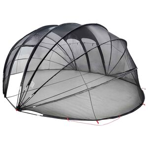 vidaXL Poolzelt Kuppel 538 x 440 x 204 cm Transparent
