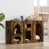 vidaXL Sideboard Ger&auml;ucherte Eiche 100 x 35 x 59 cm Holzwerkstoff