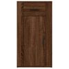 vidaXL B&uuml;roschrank Braun Eichen-Optik 40x49x75 cm Holzwerkstoff