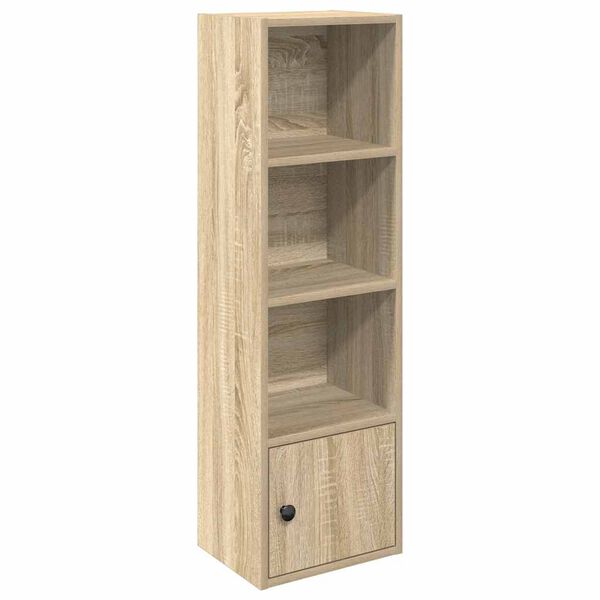 vidaXL B&uuml;cherregal Sonoma-Eiche 31x24x102 cm Holzwerkstoff