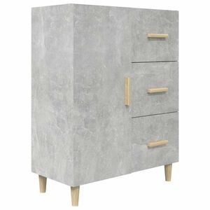 vidaXL Sideboard Betongrau 69,5x34x90 cm Holzwerkstoff