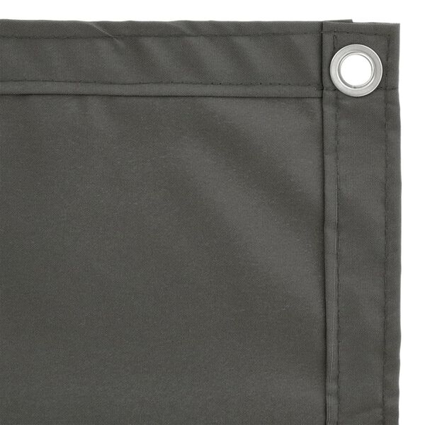 Livin'outdoor Balkon-Sichtschutz Grau 90x500 cm