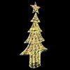 vidaXL Weihnachtsbaum mit 240 LEDs Warmwei&szlig; 180 cm Haustier
