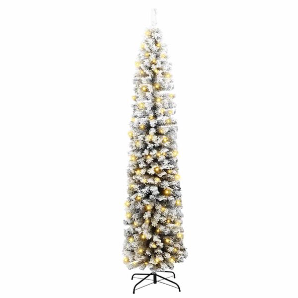 vidaXL K&uuml;nstlicher Weihnachtsbaum mit 300 LEDs mit St&auml;nder Gr&uuml;n 240 cm