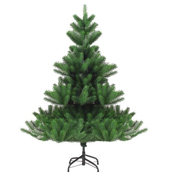 vidaXL K&uuml;nstlicher Weihnachtsbaum Nordmanntanne Gr&uuml;n 210 cm