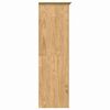 vidaXL Kleiderschrank BODO Honigbraun 53,5 x 99 x 173 cm Holzwerkstoff