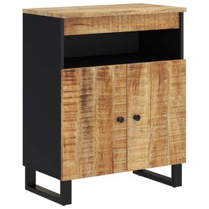 vidaXL Sideboard mit 2 T&uuml;ren 60x33x75 cm Massivholz Mango