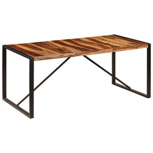 vidaXL Esstisch 180 x 90 x 75 cm Massivholz Akazie
