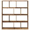 vidaXL B&uuml;cherregal Altholz-Optik 132x29x141,5 cm Holzwerkstoff