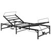 vidaXL Elektrisch verstellbares Bettgestell Schwarz 90 x 200 cm Stahl