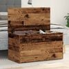 vidaXL Aufbewahrungstruhe Altholz-Optik 84x42x46 cm Holzwerkstoff