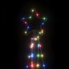 vidaXL LED Weihnachtsbaum 339 LEDs Mehrfarbig 187 cm