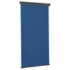 vidaXL Balkon-Seitenmarkise 125x250 cm Blau