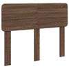 vidaXL Bettrahmen Braun Eichen-Optik 120 x 190 cm Massives Kiefernholz